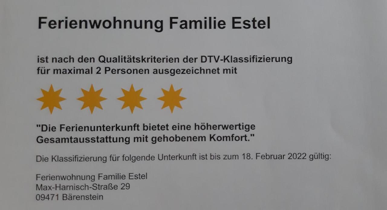 Apartment Estel Bärenstein